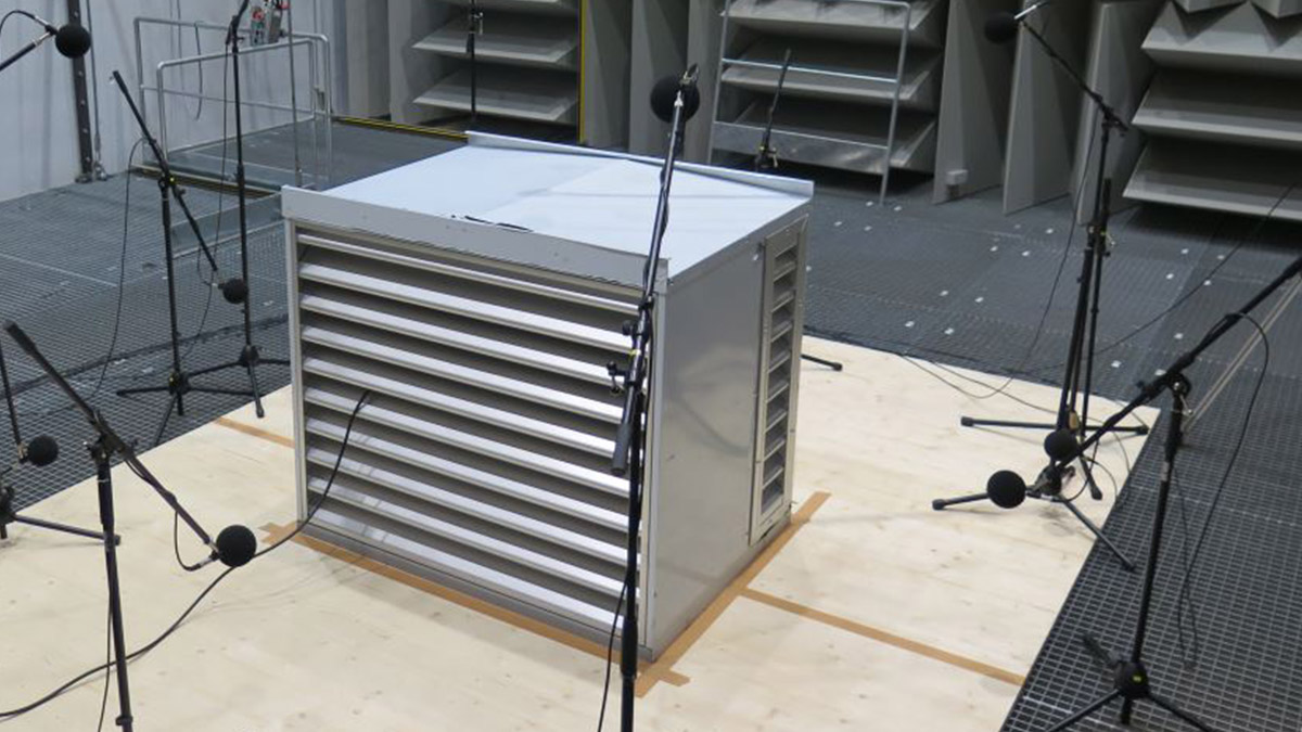 Cabines acoustiques - sonokit 1 - kit anti-bruit pour pac à ventilateur  vertical - l160 x h160 x p150cm